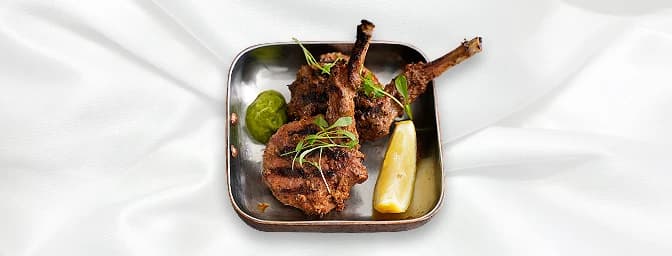 Tandoori Honey Lamb Chops
